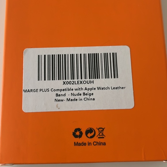 Tan/Rose Gold Watch Band - Picture 3 of 3